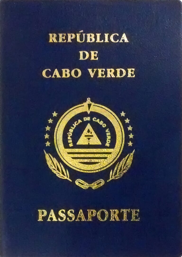 cap vert voyage passeport