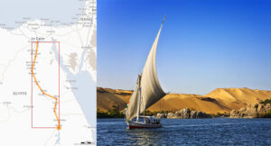 Descente du Nil en bateau