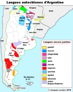 Langue parlé en Argentine